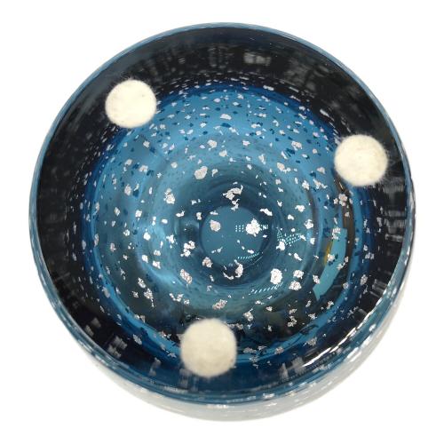 東洋佐々木ガラス (トウヨウササキガラス) 花瓶 藤花文様