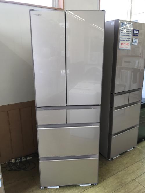 HITACHI (ヒタチ) 6ドア冷蔵庫 279 R-HX54R 2021年製 540L クリーニング済