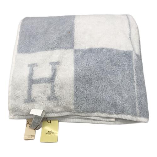 HERMES (エルメス) ロゴバスタオル