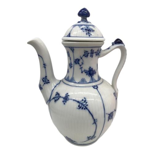 ROYAL COPENHAGEN (ロイヤル・コペンハーゲン) コーヒーポット ブルーフルーテッド・ハーフレース