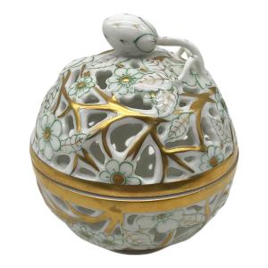 Herend (ヘレンド) 透かしボンボン入れ 06215-0-11