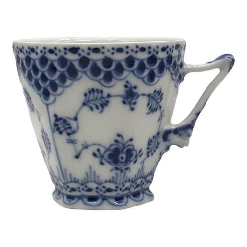 ROYAL COPENHAGEN (ロイヤル・コペンハーゲン) カップ&ソーサー ブルーフルーテッド・フルレース 2Pセット