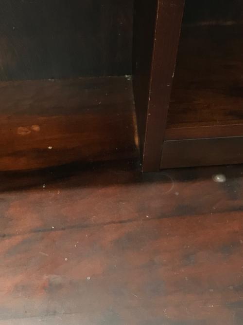 民藝家具 ライティングビューロー ブラウン 流氷9090