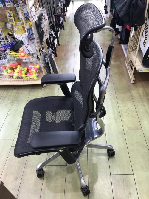 Ergohuman Pro (エルゴヒューマン・プロ) オフィスチェア ブラック ジャケットハンガー固定ネジ欠品