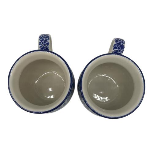 ポーリッシュポタリー ティーポット/マグカップセット ポーランド製