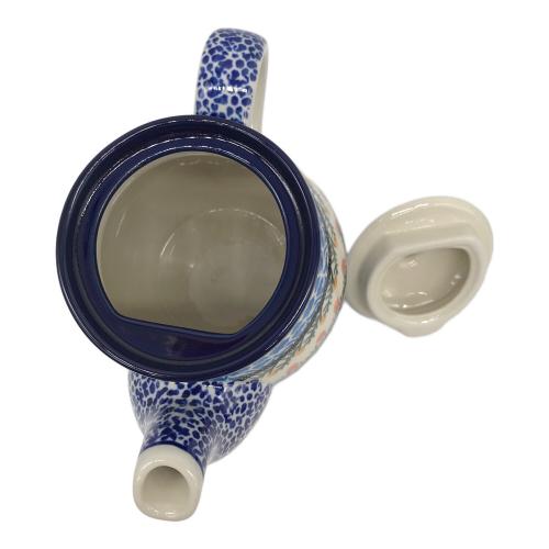 ポーリッシュポタリー ティーポット/マグカップセット ポーランド製