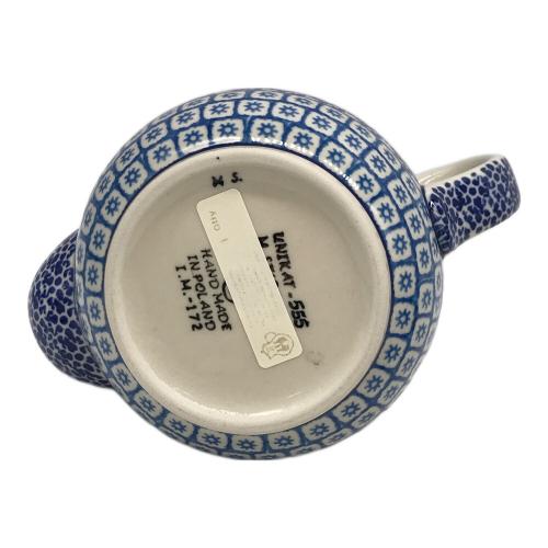 ポーリッシュポタリー ティーポット/マグカップセット ポーランド製