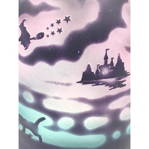 インテリア照明 ネコと魔女 電球