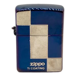 ZIPPO Ti COATING ブルー
