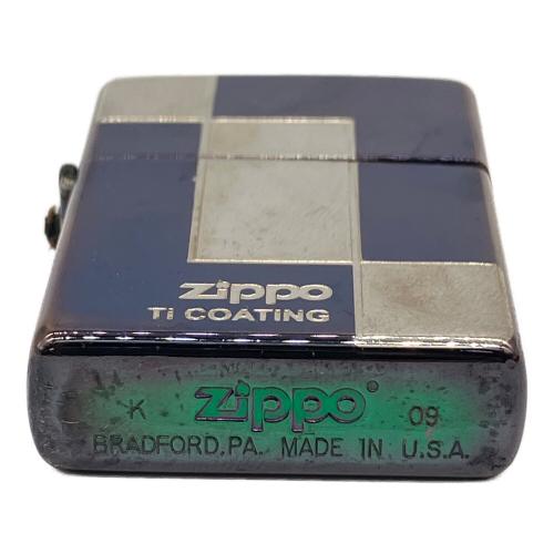ZIPPO Ti COATING ブルー