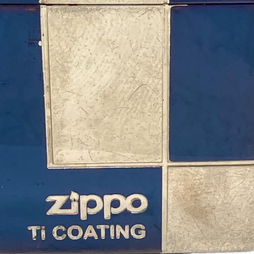 ZIPPO Ti COATING ブルー