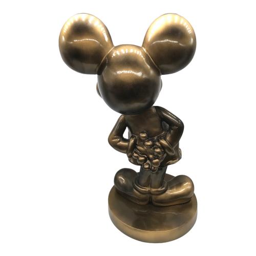ミッキー 銅像