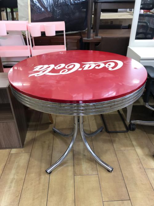 Coca Cola (コカコーラ) カフェテーブル レッド