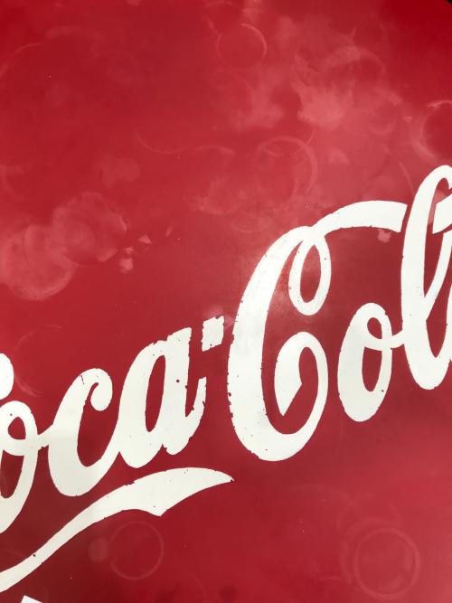 Coca Cola (コカコーラ) カフェテーブル レッド