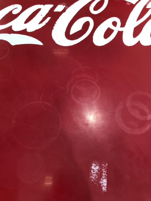 Coca Cola (コカコーラ) カフェテーブル レッド