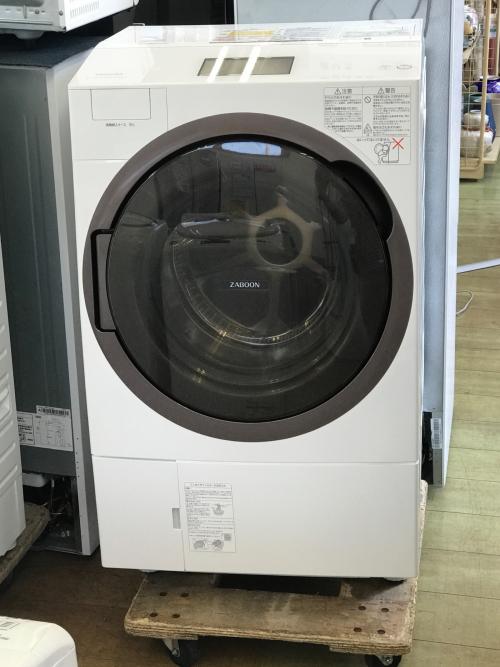 TOSHIBA (トウシバ) ドラム式洗濯乾燥機 洗剤自動投入/スマホ連携 12.0kg 7.0㎏ TW-127X8L 2019年製 クリーニング済 50Hz／60Hz