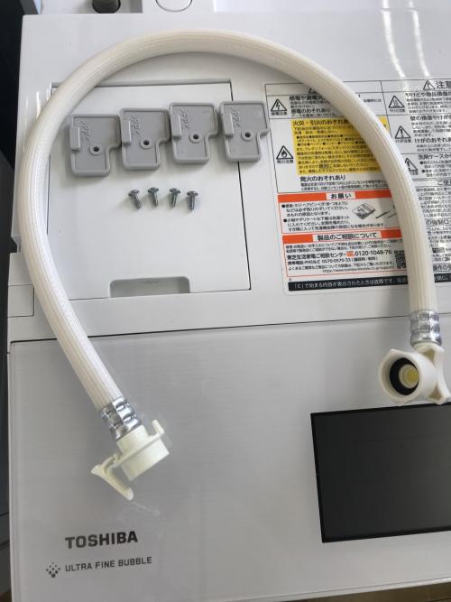 TOSHIBA (トウシバ) ドラム式洗濯乾燥機 洗剤自動投入/スマホ連携 12.0kg 7.0㎏ TW-127X8L 2019年製 クリーニング済 50Hz／60Hz