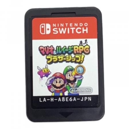 マリオ&ルイージRPG ブラザーショップ! Switch マリオ&ルイージRPG ブラザーシップ! Nintendo Switch用ソフト CERO A