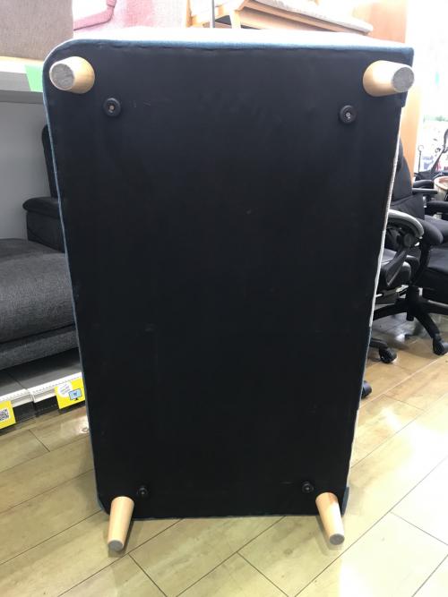 不二貿易 (フジボウエキ) パッチワークソファー ブルー 2人掛け