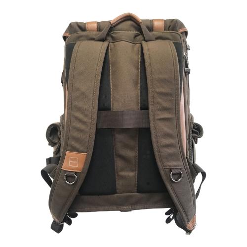 GITZO (ジッツオ) カメラバッグ ブラウン×グリーン 36022 Via Valsugana 100