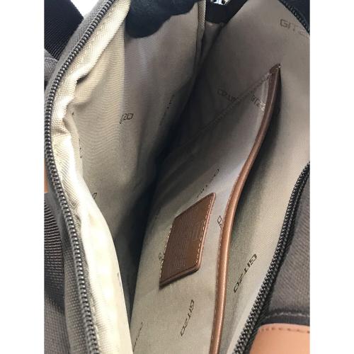 GITZO (ジッツオ) カメラバッグ ブラウン×グリーン 36022 Via Valsugana 100