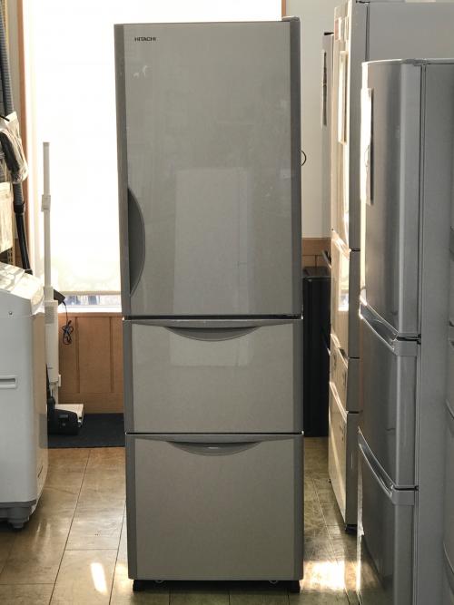 HITACHI (ヒタチ) 3ドア冷蔵庫 R-S32JV 2019年製 315L クリーニング済