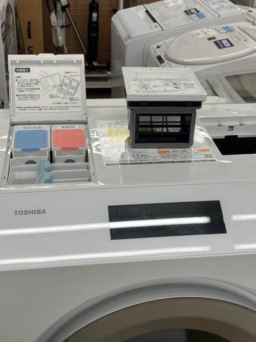 TOSHIBA (トウシバ) ドラム式洗濯乾燥機 12.0kg 7.0㎏ TW-127XP4L 2025