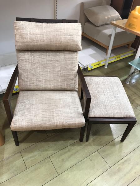 Ritzwell (リッツウェル) 1人掛けソファー オットマン付 BLAVA