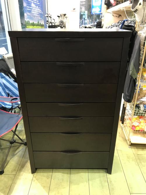 ニトリ ハイチェスト ブラック