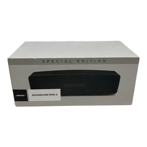 BOSE (ボーズ) Bluetooth対応スピーカー 835799-0100 SoundLink MINIⅡSPECIAL EDITION