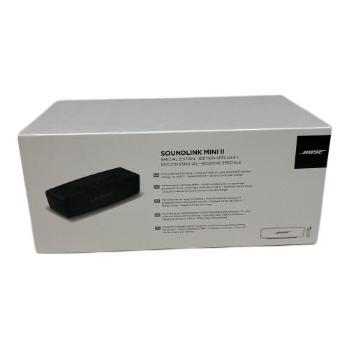 BOSE (ボーズ) Bluetooth対応スピーカー 835799-0100 SoundLink MINIⅡSPECIAL EDITION