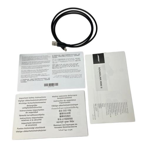 BOSE (ボーズ) Bluetooth対応スピーカー 835799-0100 SoundLink MINIⅡSPECIAL EDITION