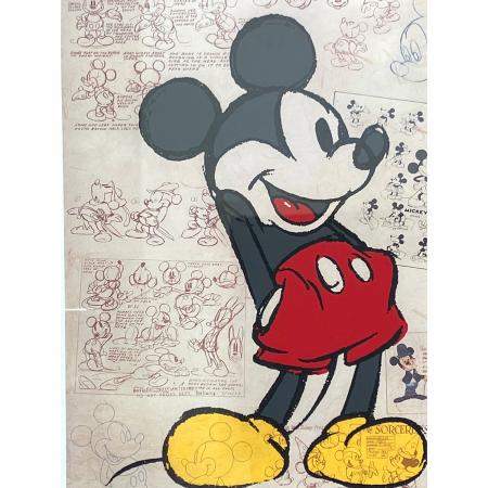 DISNEY (ディズニー) アートフレーム ミッキーマウス生誕70周年