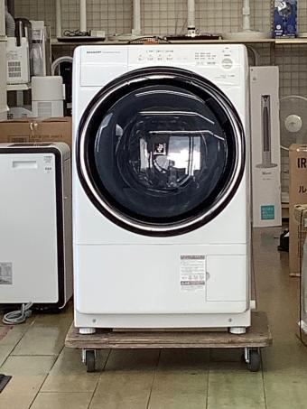 SHARP (シャープ) ドラム式洗濯乾燥機 ES-S7E-WL 2020年製