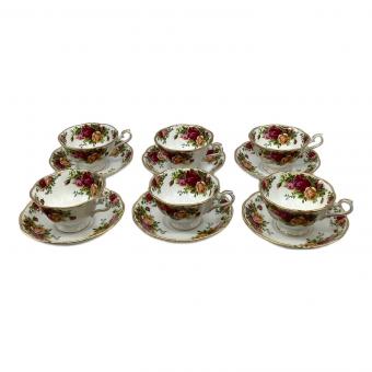 ROYAL ALBERT (ロイヤルアルバート) カップ&ソーサー6Pセット オールドカントリーローズ