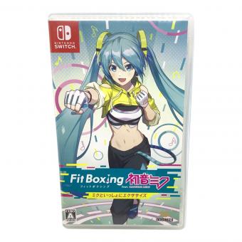 Fit Boxing feat. 初音ミク -ミクといっしょにエクササイズ-/Switch/HACPBCKJA/A 全年齢対象 Nintendo Switch用ソフト CERO A (全年齢対象)