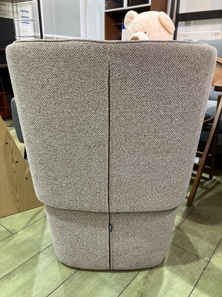 arflex (アルフレックス) 回転ラウンジチェア グレー 1人掛け