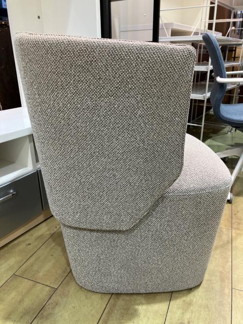 arflex (アルフレックス) 回転ラウンジチェア グレー 1人掛け ファブリック BRERA