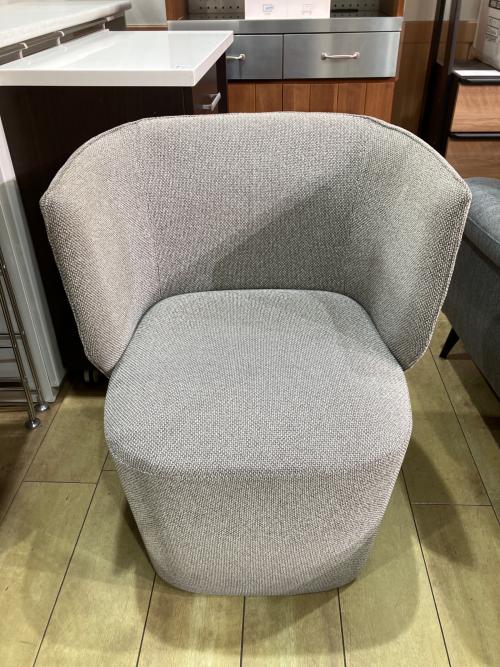 arflex (アルフレックス) 回転ラウンジチェア グレー 1人掛け ファブリック BRERA