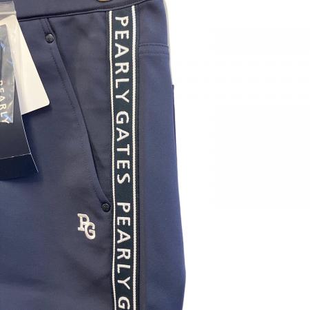 PEARLY GATES (パーリーゲイツ) ロゴジャガード サイドライン ポリ