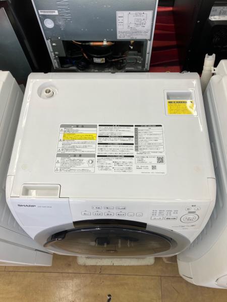 SHARP (シャープ) ドラム式洗濯機 ES-S7J 2024年製｜トレファクONLINE