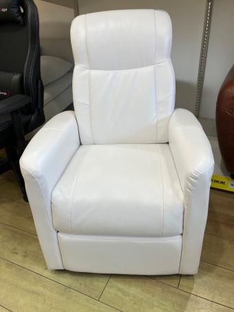 電動リクライニングソファー ホワイト