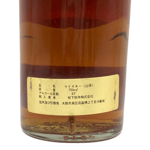 LONGJOHN (ロングジョン) スコッチウィスキー 750ml