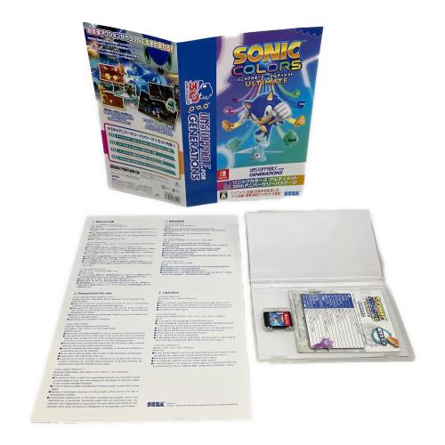 Nintendo Switch用ソフト ソニックカラーズ アルティメット 30周年記念パッケージ CERO A (全年齢対象)
