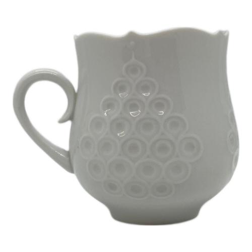 Meissen (マイセン) カップ&ソーサー ホワイトレリーフ