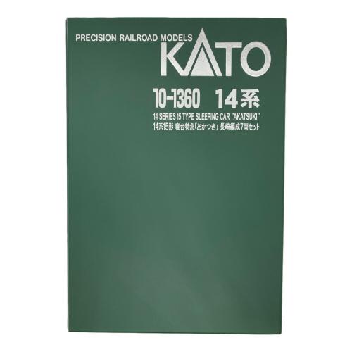 KATO (カトー) 車両セット(3両編成) Nゲージ 10-1360 14系　15形寝台特急『あかつき』長崎編成7両セット