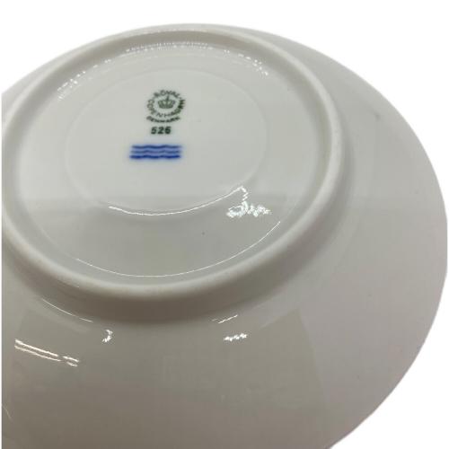 ROYAL COPENHAGEN (ロイヤル・コペンハーゲン) カップ&ソーサー ホワイトフルーティドハーフレース