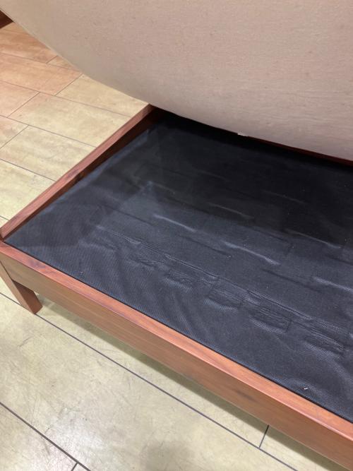 シギヤマ家具 (シギヤマカグ) 2人掛けソファー ブラウン