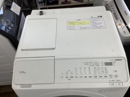 HITACHI (ヒタチ) ドラム式洗濯乾燥機 BD-SV120JL 2024年製