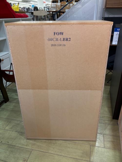 ニトリ チェストラック 80CR-LBR2 ナチュラル